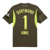 Borussia Dortmund Kobel 1 Målmand Udebane 2024-25 - Fodboldtrøjer (S/S) Borussia Dortmund Kobel 1 Målmand Udebane 2024-25 - Fodboldtrøjer (S/S)